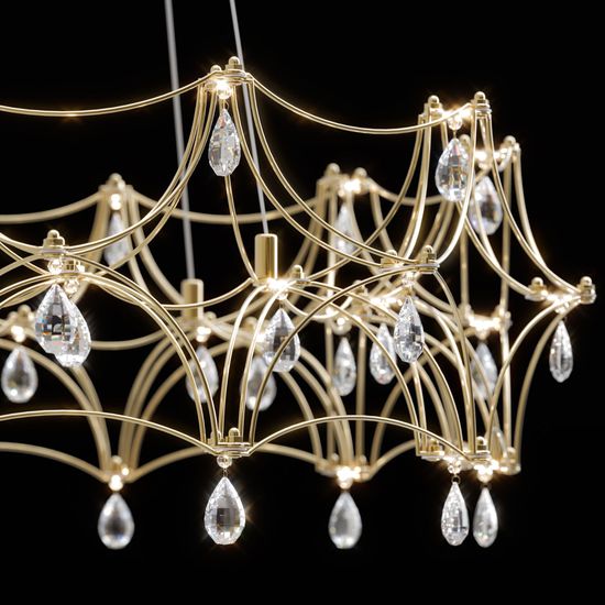 90401 LED / подвесной светильник / латунь