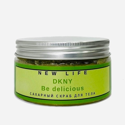 DKNY Be delicious сахарный скраб для тела