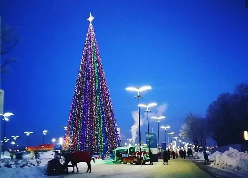 Уличная гирлянда С режимами: Цветная "Классик GT" (24В) - на елку от 3 до 30 м