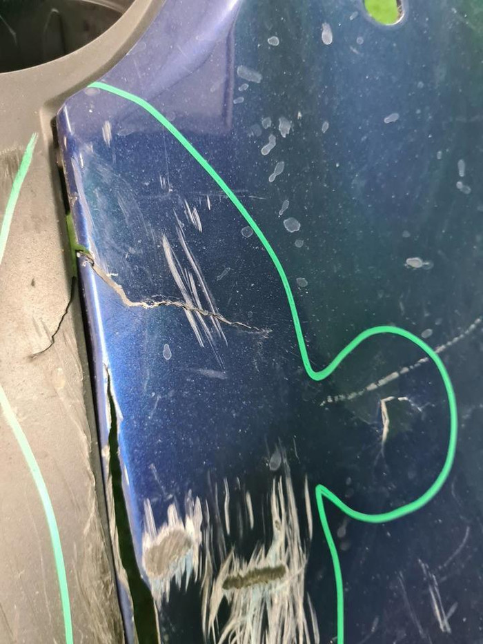 Бампер передний Infiniti FX QX70 S51 (2011-2017)