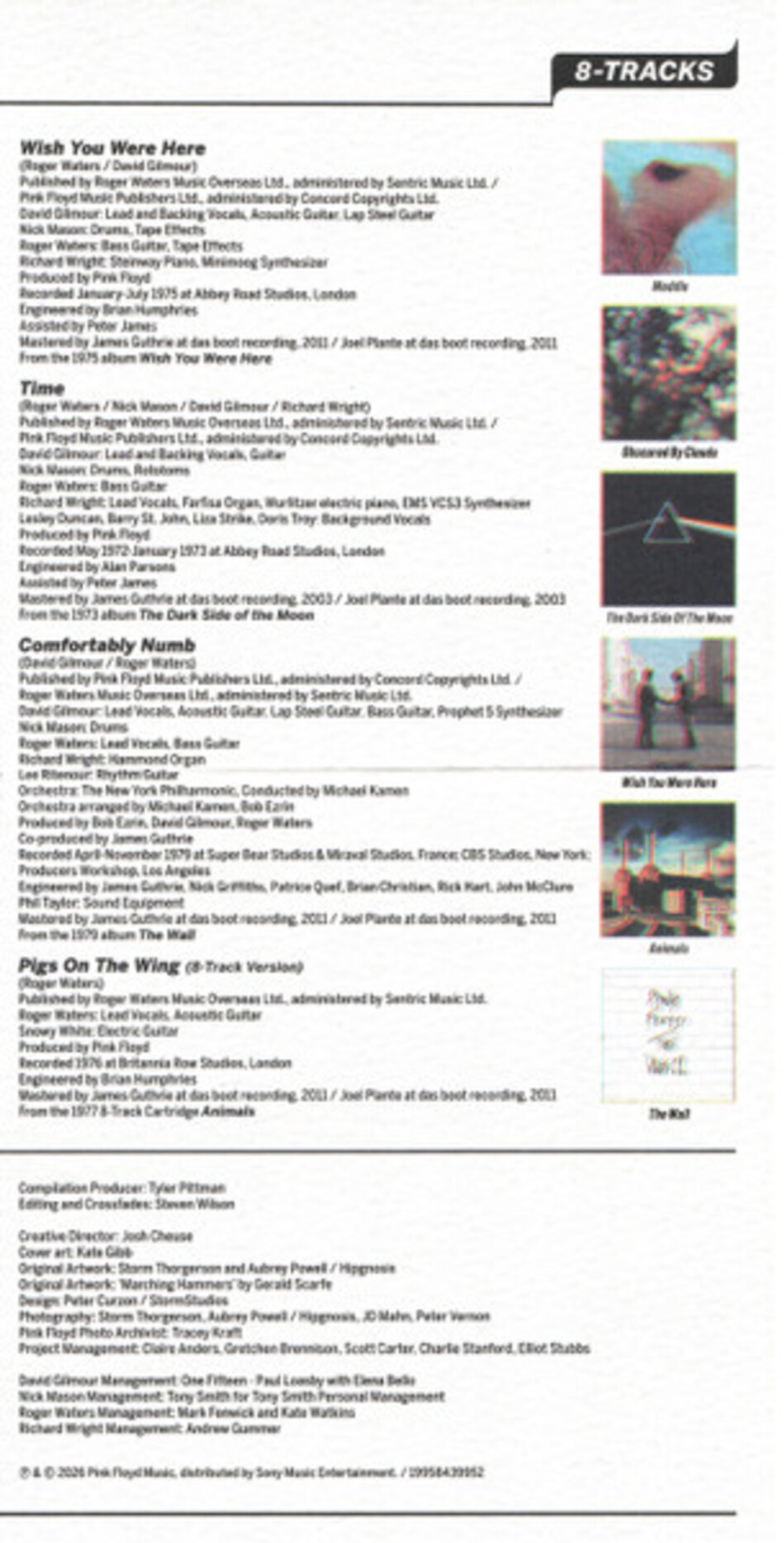 Pink Floyd / 8-Tracks (CD)