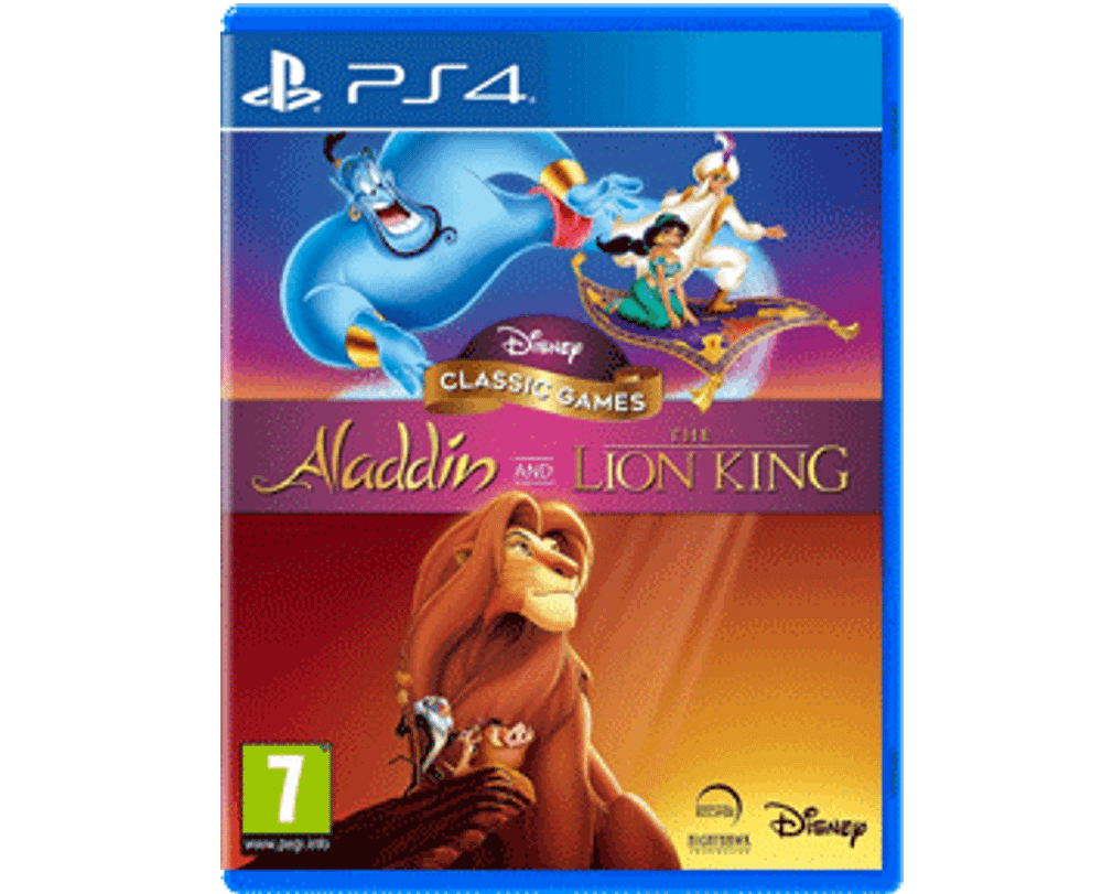 Disney Classic Games Aladdin and The Lion King (PS4) NEW