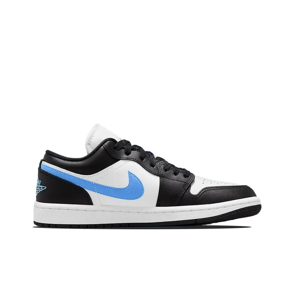 Женские кроссовки Air Jordan 1 Low 'Black University Blue' DC0774-041
