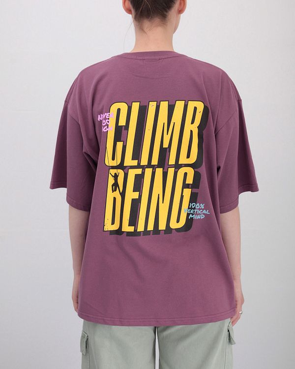 Футболка NTTR Climb Being Сиреневая - фото 4