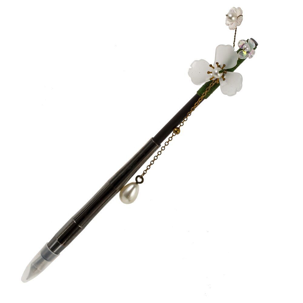 GAEM Набор подарочный: ручка перьевая, чернила 5шт, чернильница, L25 W11 H3,5 см