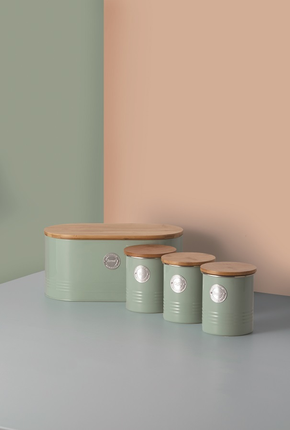 Емкость для хранения кофе 1л Living зеленая TYPHOON