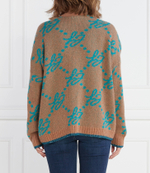 Кардиган Liu Jo - коричневый(MF3226 MAG71)