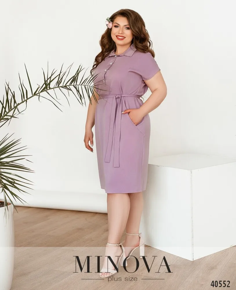 Платье 273-лиловый Minova
