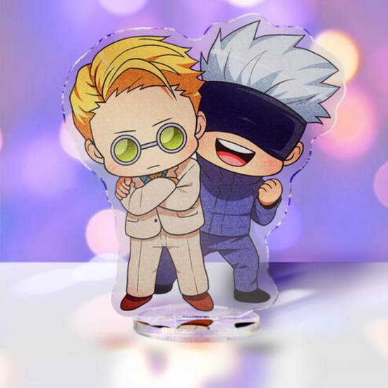 Фигурка акриловая Магическая Битва Нанами и Годжо, Jujutsu Kaisen