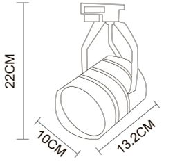 Трековый светильник Arte Lamp