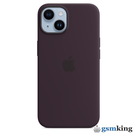 Apple Silicone Case with MagSafe iPhone 14 Elderberry (Фиолетовый) MPT03ZM/A