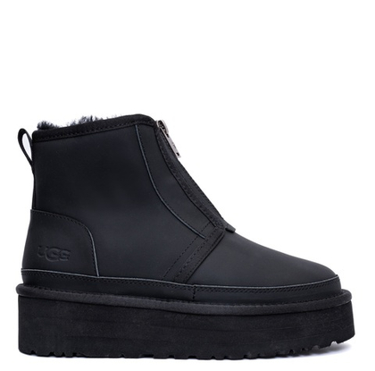UGG Neumel Platform Zip Ultra Matte Black
