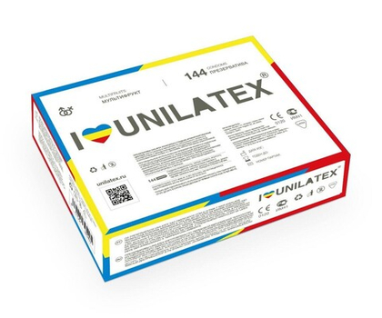 Презервативы Unilatex Multifruits 144 шт 3023Un