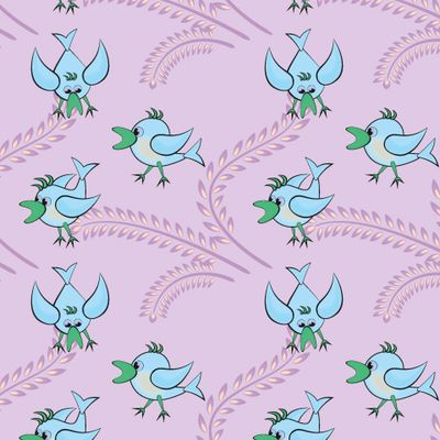 Злые птички и колоски