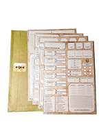 Бланки персонажей D&D от мастерской «Полярная звезда»