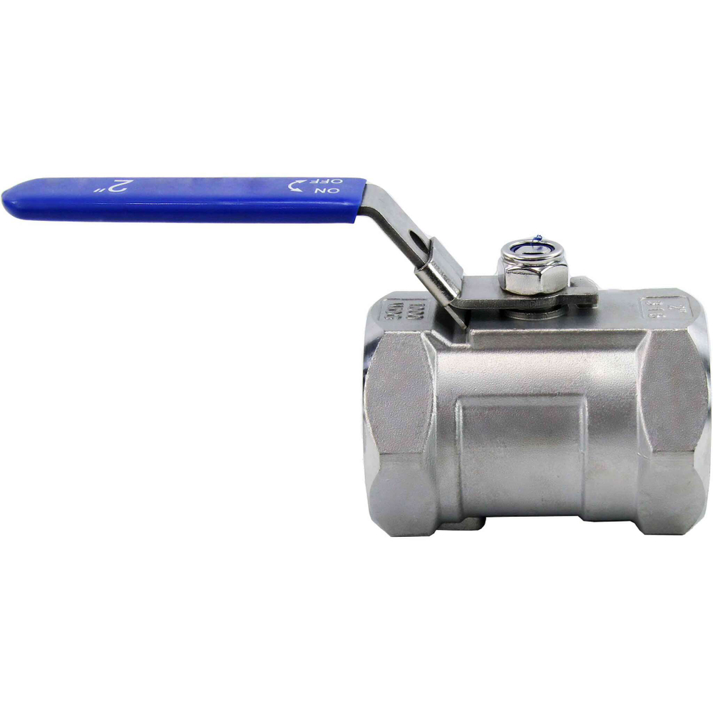 Stainless steel ball valve Elephant RP.316.230.MM. 986 psi, standard port, Threaded NPT/BSP, with handle