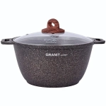 Кастрюля 4л «Granit ultra» (original) со стеклянной крышкой, АП линия кго42а