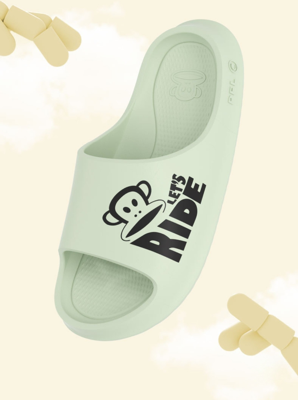 Шлёпанцы Paul Frank Ride (Green)