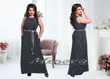 Платье 20-13-черный Minova