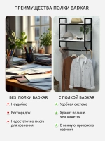 Полка настенная BADKAR