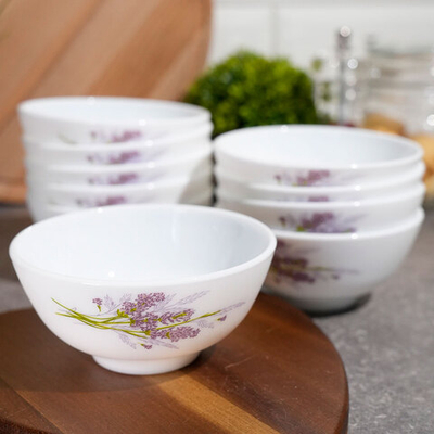 Набор салатников 10 предметов "Лилу" стеклокерамика, Jewel 7131-2