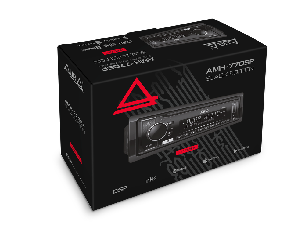 Головное устройство Aura AMH-77DSP Black Edition - BUZZ Audio