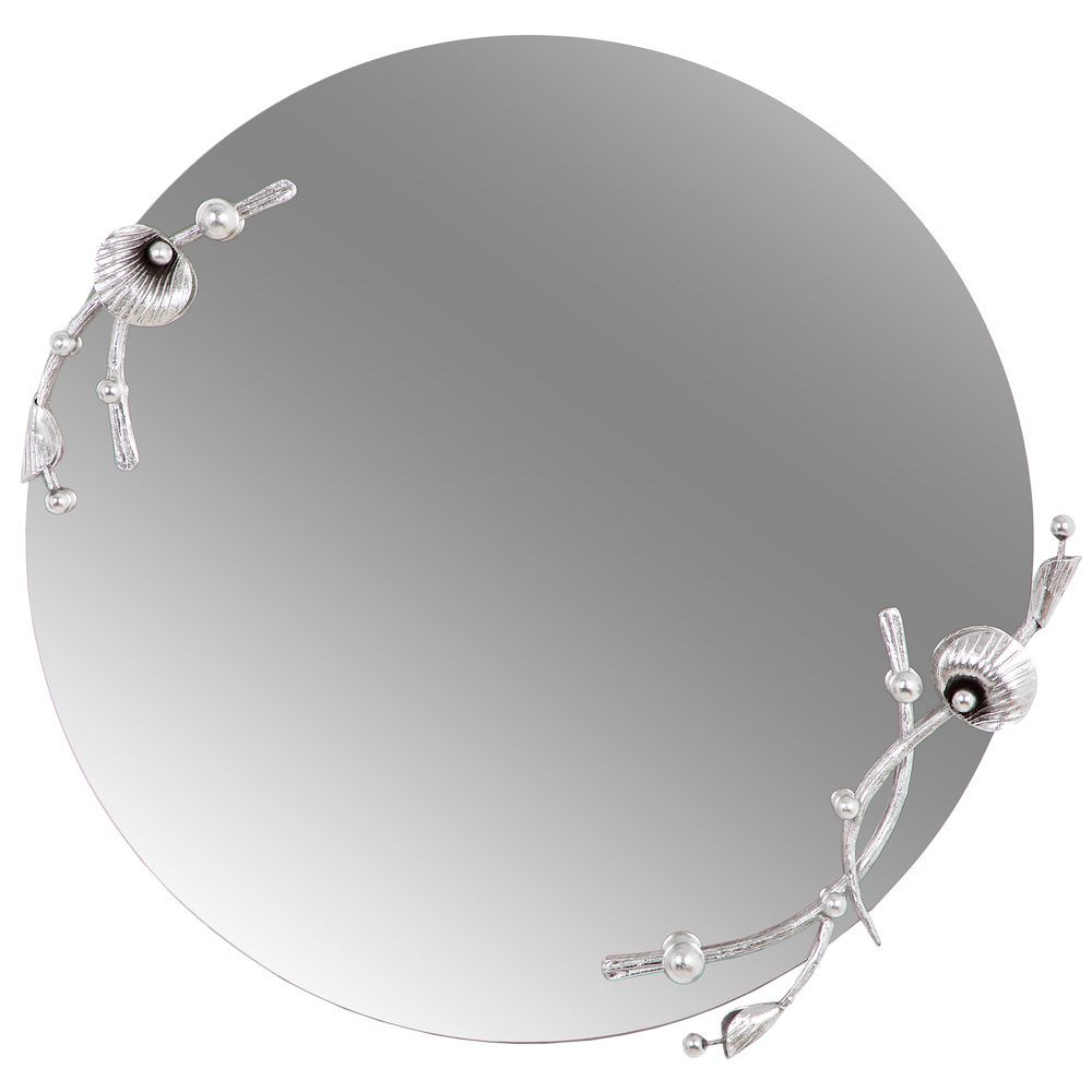 Зеркало настенное Атлантис Серебро