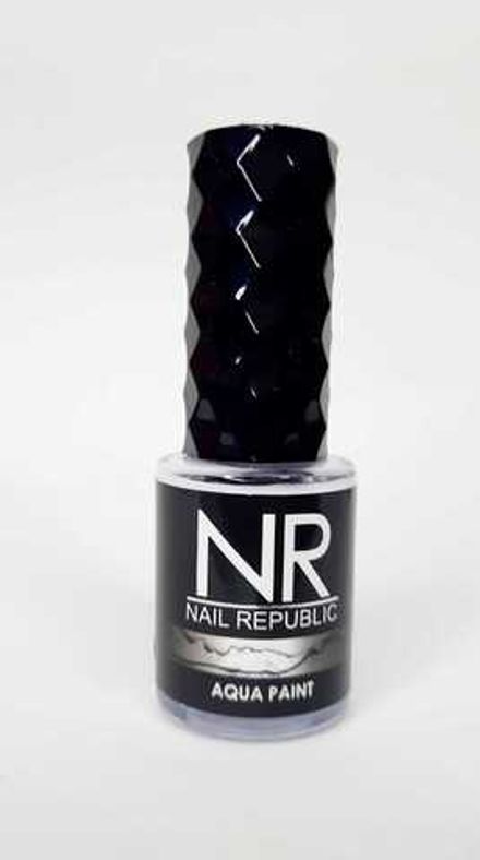 NR Краска для техники по мокрому Aqua Paint 19 Белый, 10 мл