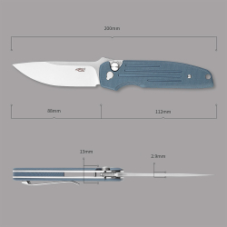 Складной нож Firebird FH926-GY серый