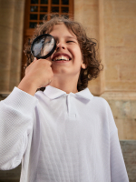 Поло оверсайз Mjölk White