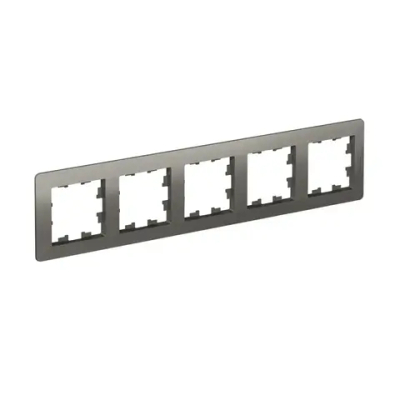 ATLASDESIGN AIR 5-постовая РАМКА, СТАЛЬ/дымчатый черный