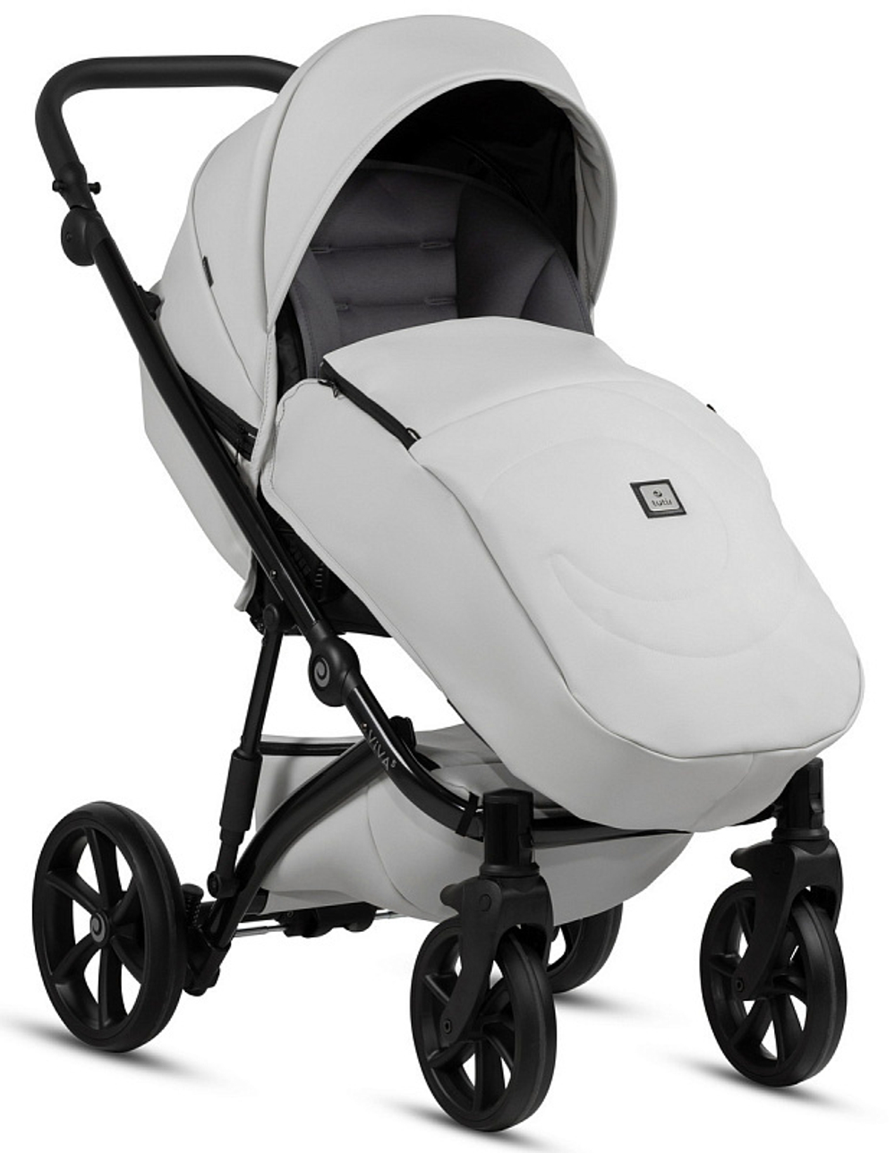 Детская коляска Tutis Viva 5 Plus Leather 2024 2 в 1 1452085 Cloud