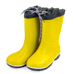 Сапоги ПВХ дошкольные Nordman Step, утепленные, с манжетой (Желтый)