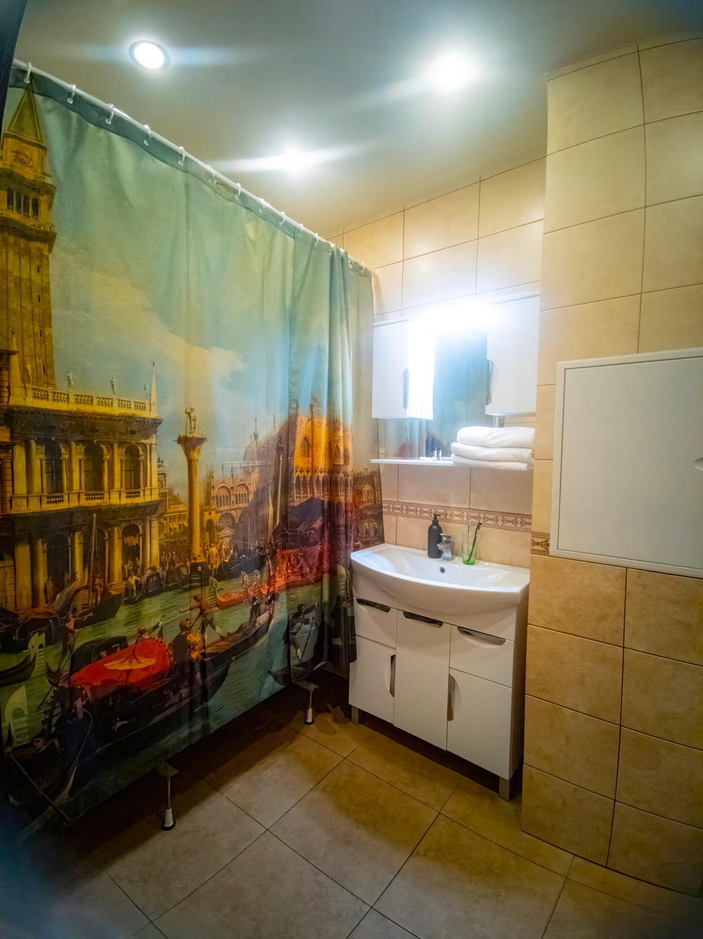 Комплект штор "Роскошная Венеция", по мотивам живописи итальянского художника Каналетто, картина «Возвращение Бучинторо к молу у Дворца дожей», около 1730 г.