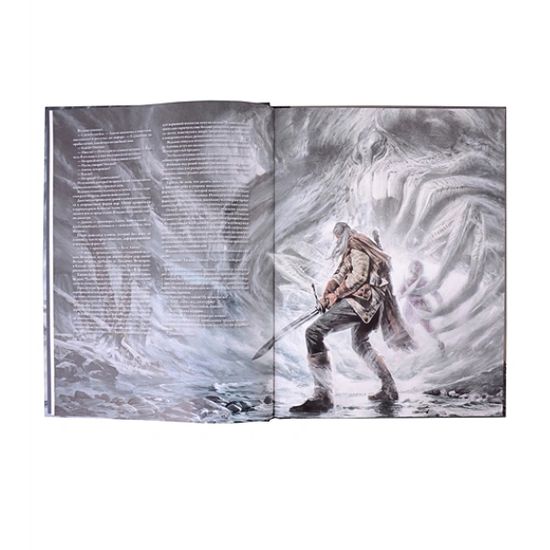 Книга Ведьмак. Последнее желание с иллюстрациями Микаэля Бургуэна