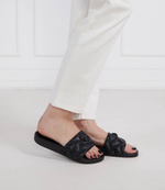 Шлепанцы MEENA EAGLE DRENCH Kurt Geiger - черный(8650300979)