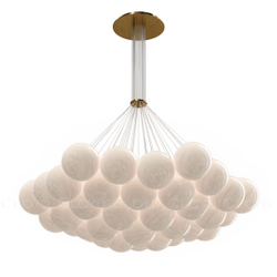 Люстра Cloyd LONATI C37 / Ø91 см - золото (арт.10423)