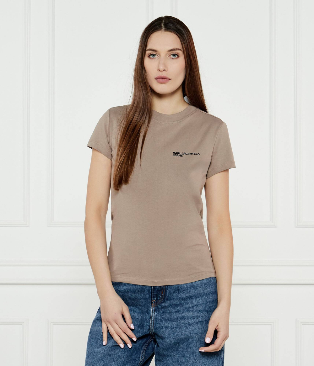 Футболка Karl Lagerfeld Jeans - бежевый(A1W17004)