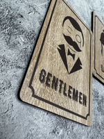 Табличка на дверь информационная