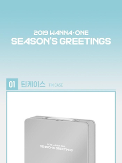 товары Wanna One - 2019 Season's Greetings with Behind Book