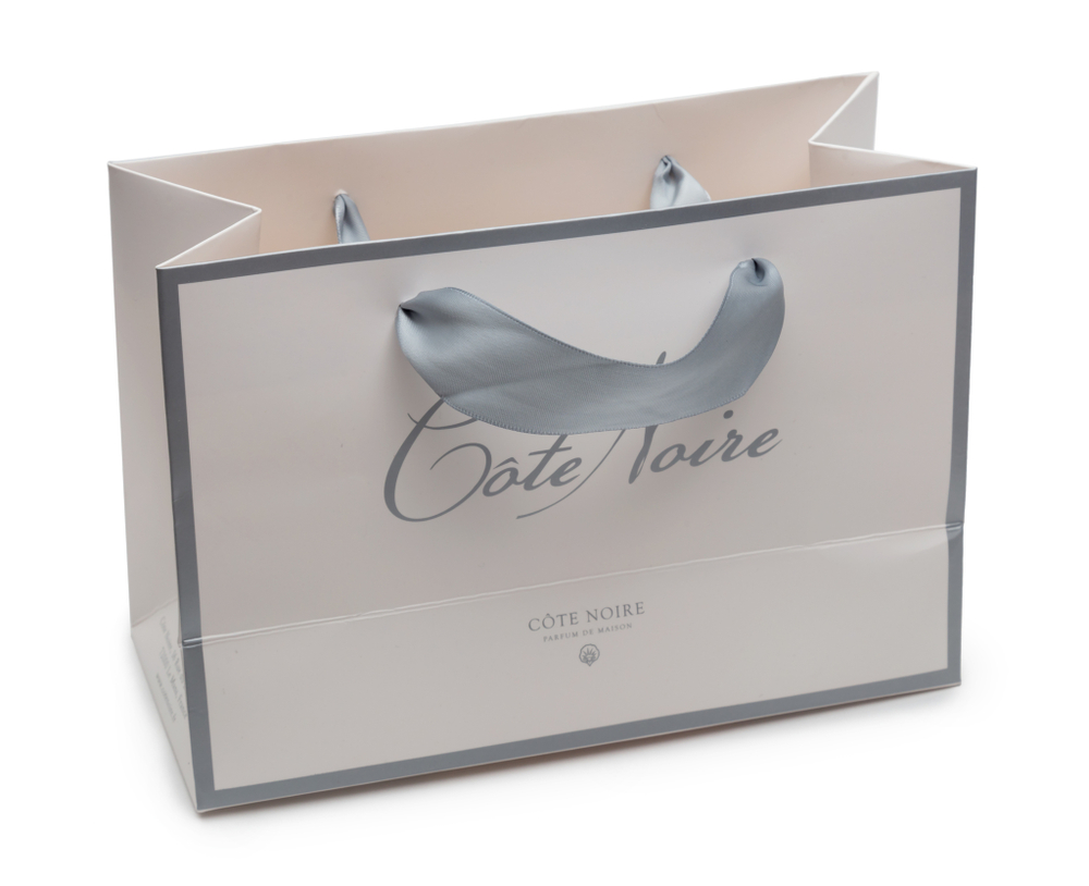 Пакет подарочный Cote Noire Small white bag