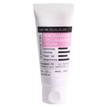 Крем успокаивающий Derma Factory Niacinamide 10% calamine cream,30 мл