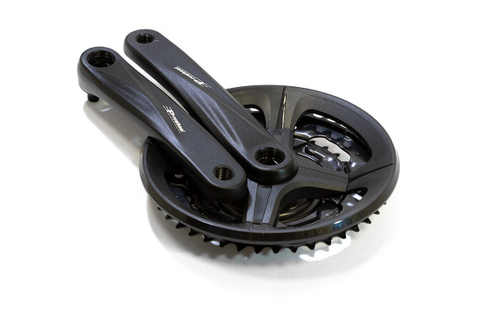 Шатуны-система Prowheel, 3ск., 22/32/44 зуб., 1/2"х3/32",сталь с защитой; шатуны 170мм, алюминий, резьба 9/16", под квадрат, черные (10)