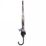 Зонт-трость женский купол «Сити», 8 спиц, микс 4 цвета, d-80см, длина в слож. виде 82см