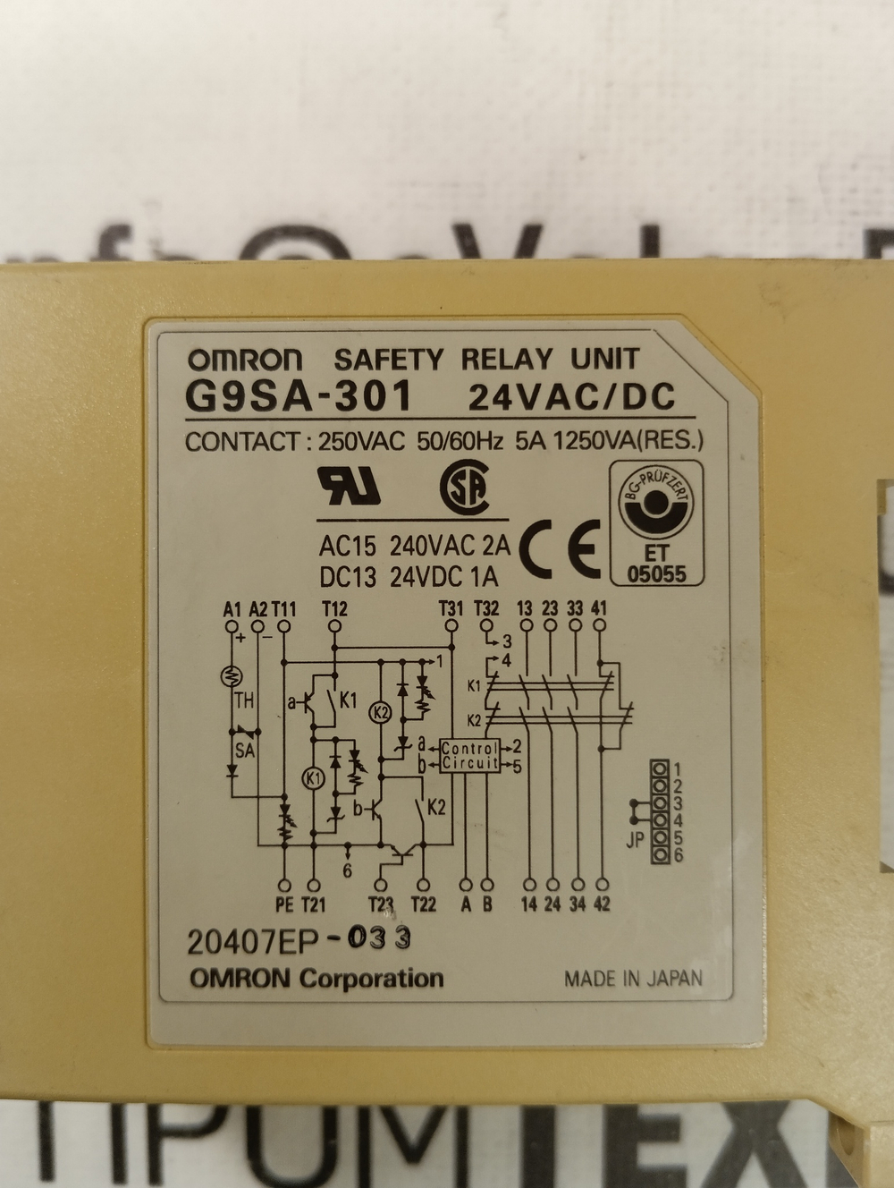 Omron G9SA-301 б/у