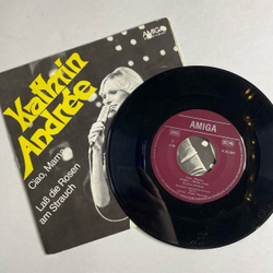 Винтажная виниловая пластинка LP Kathrin Andree Ciao, Mama, Lab Die Rosen Am Strauch (ГДР 1980)