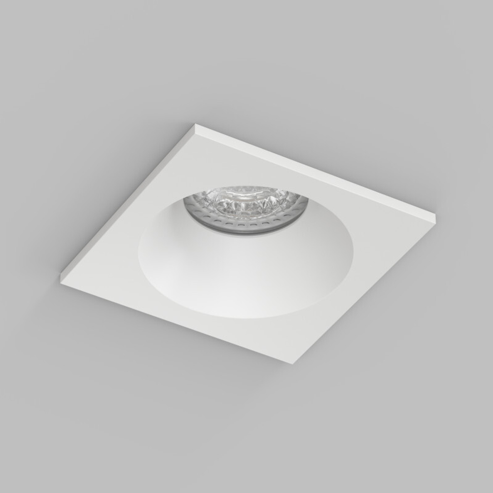 DK2131-WH Встраиваемый влагозащищённый светильник COVE, IP44, до 15 Вт LED, GU10, алюминий, белый