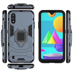 Противоударный чехол с кольцом Panther Case для Samsung Galaxy M01