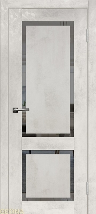 Межкомнатная дверь Geona "RA 2" Слим Бетон крем