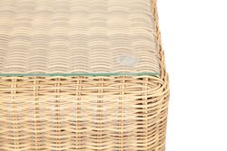 "Кон Панна" столик журнальный из искусственного ротанга, цвет соломенный